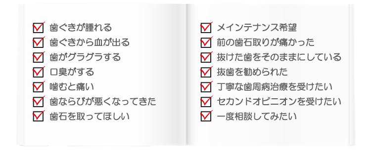 症状チェック