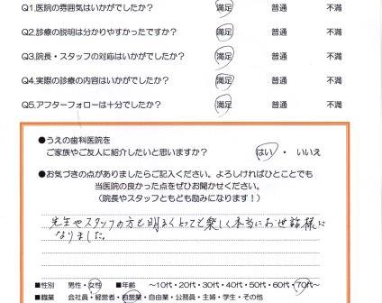 患者様の声